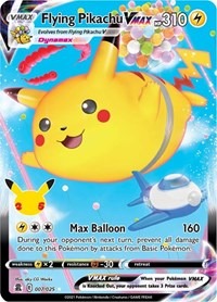 Flying Pikachu VMAX - 007/025 - Celebrations